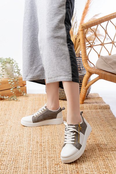 marinarosse Women's Rubel Smoked Zipper Detailed Sneakers