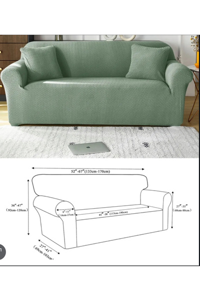 dyg home koltuk kılıfı iki kişilik koltuk örtüsü
