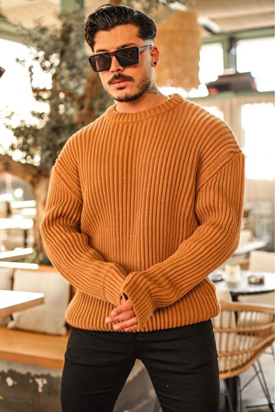 elkumoda Non-Pilling Oversize Loose Knitwear Sweater Stylish Comfort and Drap...