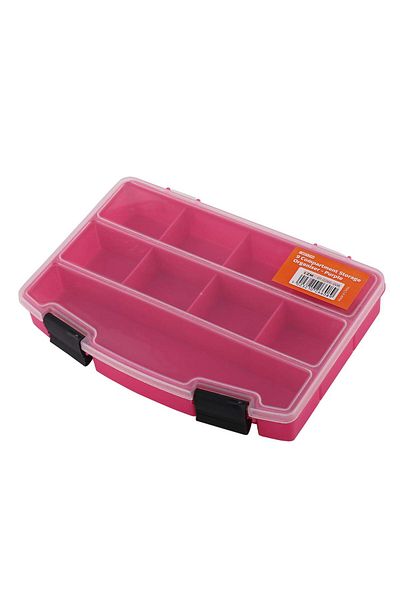 Lawazim Storage Organizer 9 Compartment -Purple- Lightweight Portable Divided Storage Box