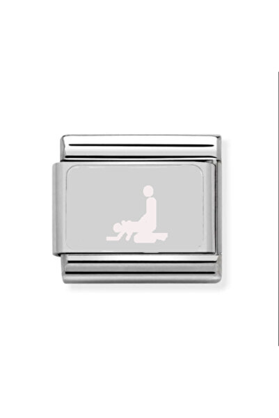 Feride Italian Bracelet Charm Nomi Steel 1 cm 9 mm Please See the Picture Fmaccesories