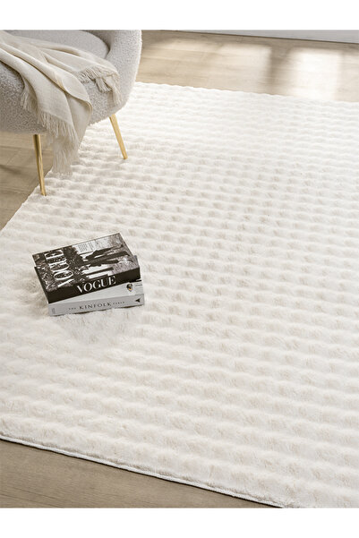 Frt Export FRT Dekoratif Bubble Tüylü Yumuşak Peluş Kaymaz Yıkanabilir Salon ...