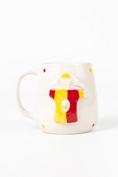 Loomart 3D Embossing Special Design Ceramic Mug Cup for Fans 400ml