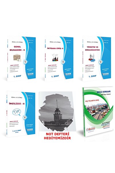 Egem Eğitim Yayınları Aöf Uluslararası Ticaret Ve Lojistik 1. Sınıf 2. Yarıyı...