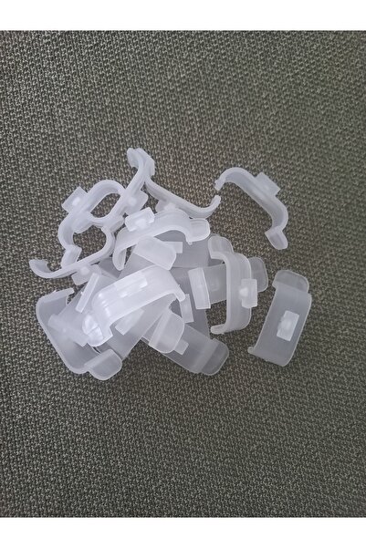 STANDART Zebra Ve Stor Perde Dar Kasaya 20 Adet Plastik Korniş Aparatı