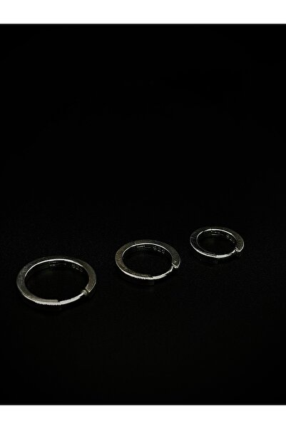 JEWELS 925 ayar 3 lü halka küpe
