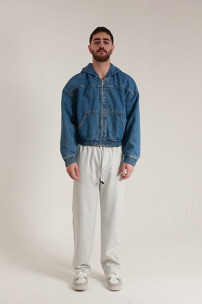 TKT Men's Baggy Pique Pants - Loose Fitting and Back Pocket