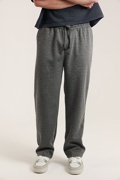 TKT Men's Baggy Loose Fitting Pique Pants