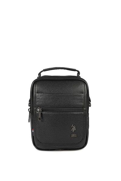 U.S. Polo Assn. Geantă neagră Rölax unisex Messenger Plevr6754