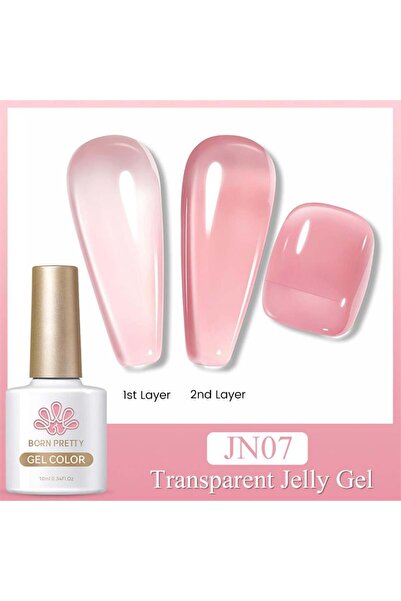 Born Pretty 10ml Jelly Nude Seri Kalıcı Oje JN07 (56347)