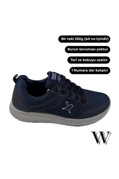 e&e Yazlık Koku Yapmayan Ortopedik Hafif Günlük/İş Ayakkabısı Çeliksiz Çelik Burunsuz İş Spor Ayakkabısı