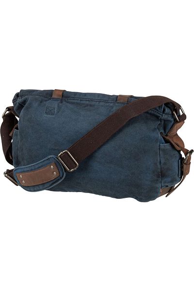 Greenburry Umhängetasche Vintage Aviator 5898 Messenger Çanta Mavi Baskı