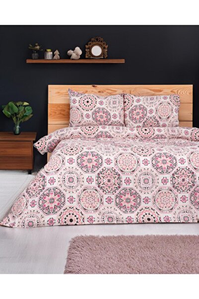 Home طقم غطاء لحاف مزدوج من Cotton Garden Love (بدون ملاءات)
