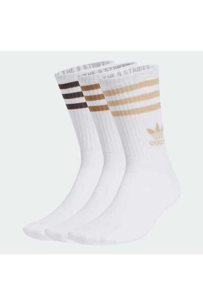 adidas جوارب طويلة للكاحل - 3 أزواج