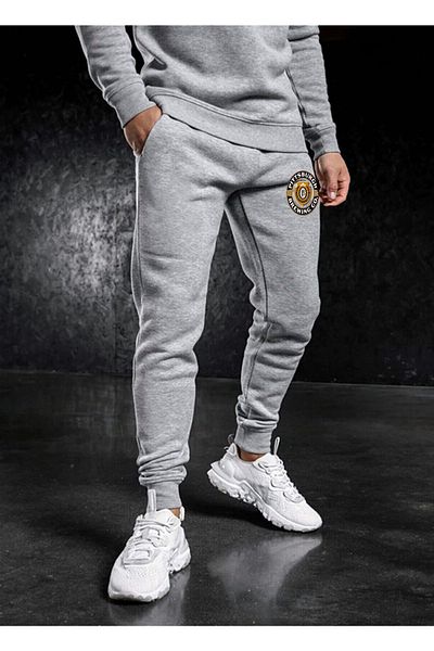 DEEPSENCE Ανδρικό Winter Grey Slim Fit Jogger - Φούτερ