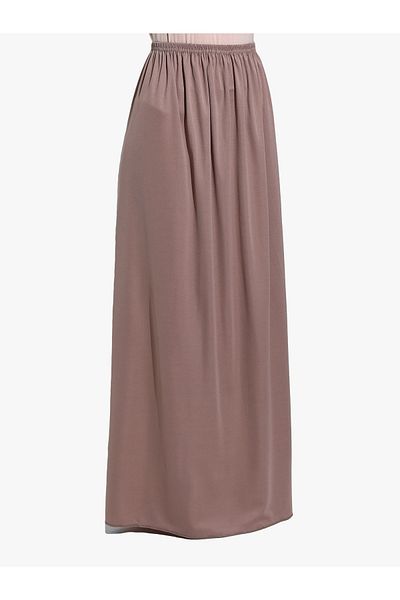 DAKKA KADİMA Lace Prayer Dress 2 Piece Jersey in Earth Color