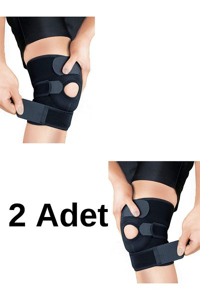 EMBA KORSE Size Free Sports Knee Pads - Neoprene Knee Corset and Bandage