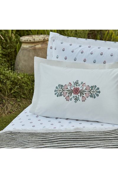 Karaca Home Siya Doppelbett Decken Set Multicolor