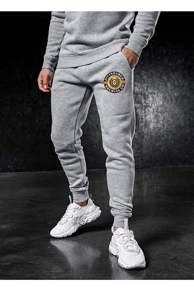 DEEPSENCE Ανδρικό Winter Grey Slim Fit Jogger - Φούτερ