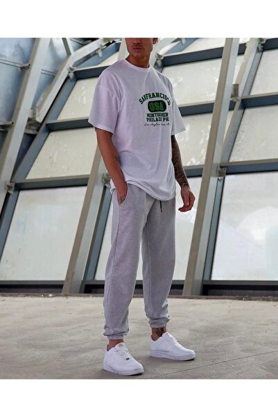 DEEPSENCE Ανδρικό παντελόνι Jogger Track - Βαμβακερό και ελαστικό πόδι