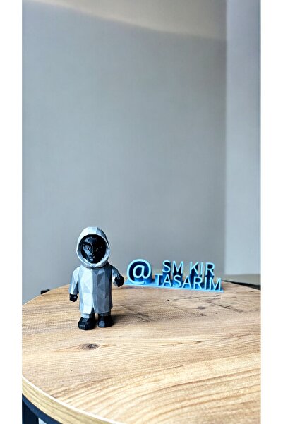 SM KIR TASARIM Squid Game 6’lı Koleksiyon Figür Seti - 3lü Muhafız + Yönetici Subay + Frontman + Hediye Figür