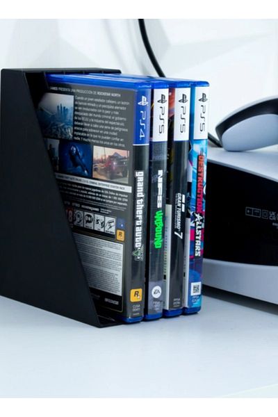 3D Brothers Vertical and Horizontal Disc Organizer CD for PS5/PS4/Xbox/Nintendo