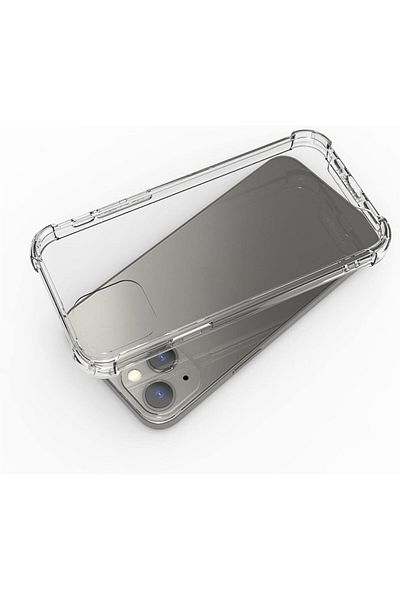 HYPHEN حافظة حماية من السقوط من DURO - متوافقة مع iPhone 14-6.1 | مادة TPU شفافة ومتينة مقاومة للصدمات