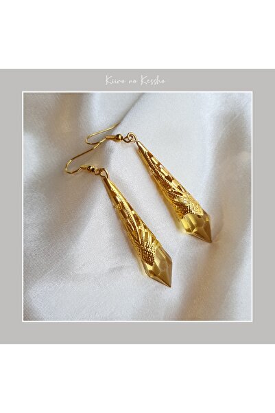 by Merry Anime Tarzı Küpe, Kristal Sarkıt Küpe, Sarkıt Küpe, Kristal Küpe, Anime Küpe, Gotik Küpe