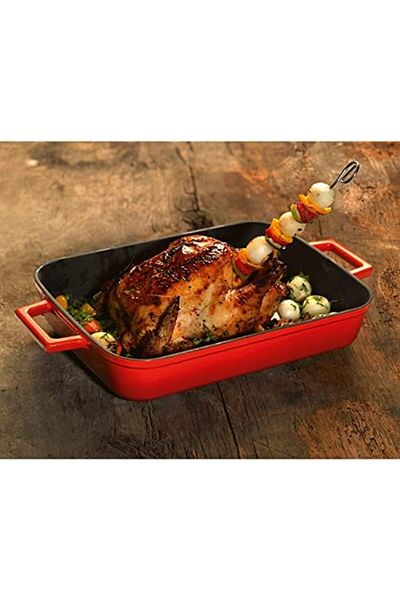 ÇAĞUR Dliashop Cm, Blue Tray, 26X40 Cast Rectangular New Lifestation 542167