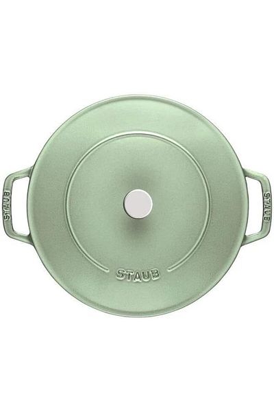 STOREMAX 28 cm Chistera Saute Pot - Sage
