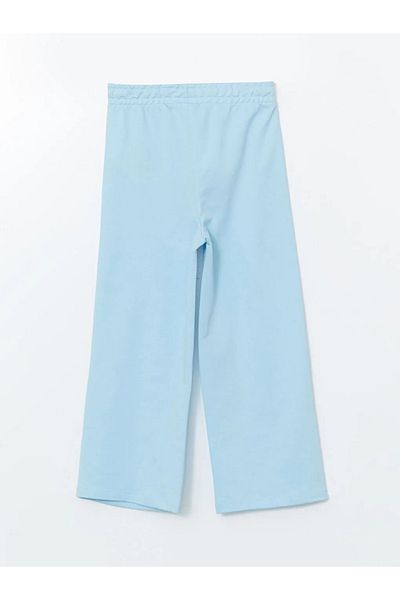 LC Waikiki Pantaloni de trening pentru fete LCW ECO Blue cu talie elastică