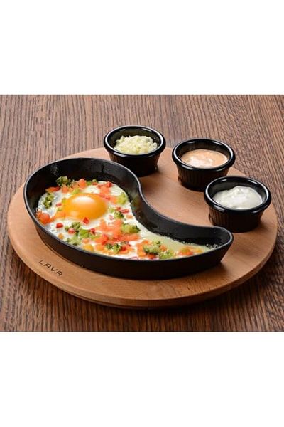 STOREMAX Drop-Shaped Fajita Pan 10X20 cm Aclya Cast New Acshop 1058548