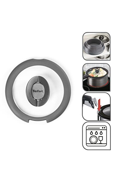 TEFAL Ingenio Cam Kapak 28cm