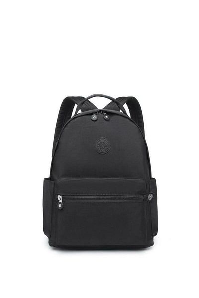SMART BAGS Crinkle Black Women's Backpack Smb3181