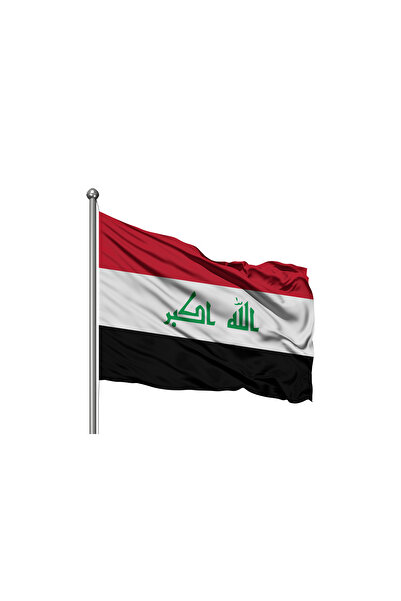 Genel Markalar Irak Devleti Bayrağı - Premium Raşel Kumaş 400x600cm