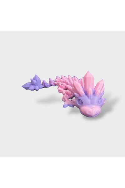 LYRA Diamond Baby Dragon That Changes Color According to Temperature