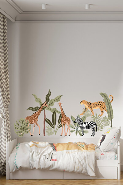 esatoys Orman Temalı Çocuk Odası Sticker Seti