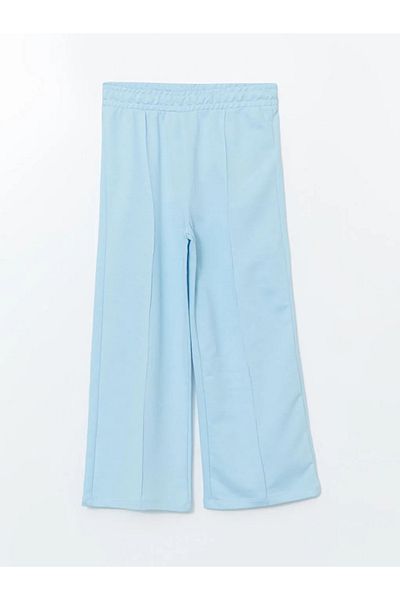 LC Waikiki Pantaloni de trening pentru fete LCW ECO Blue cu talie elastică
