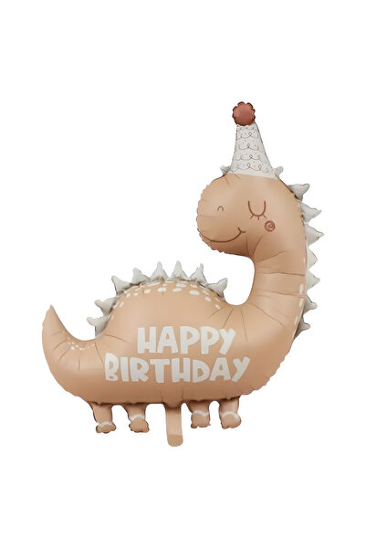 Öztürkpartievi بالون رقائق الديناصورات البني الرجعية