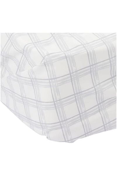 STOREMAX Navy Blue Single Ranforce Striped Duvet Cover - 100% Sidra, New Pattern