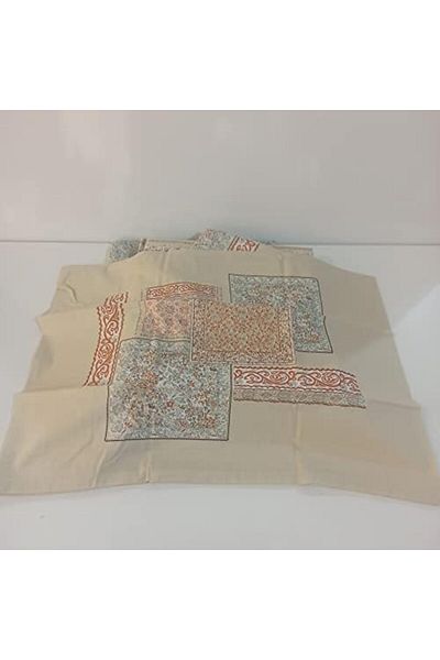 STOREMAX Agate Ethnic Patterned 100% Cotton Duvet Cover Set, Single