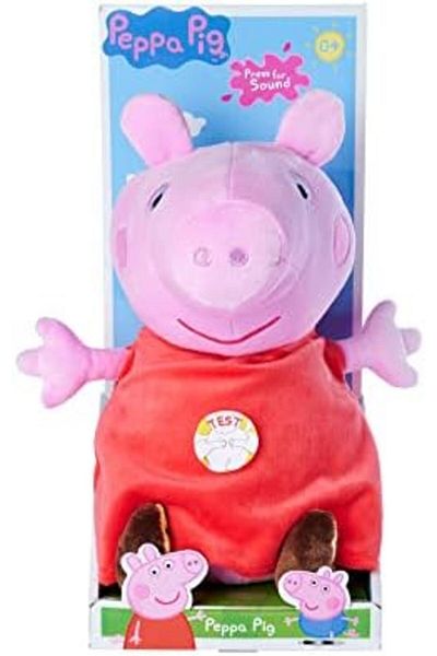 STOREMAX Bystoreby 109261009 , Peppa Pig, Cute Figure, Voice, 22 Cm, Plush Toy Newdesing 646268