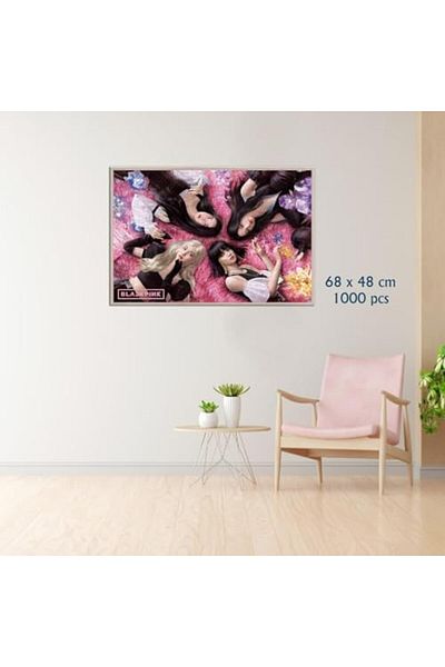 STOREMAX Games 1000 Piece Black Pink Puzzle Star Buy Bz 1087243