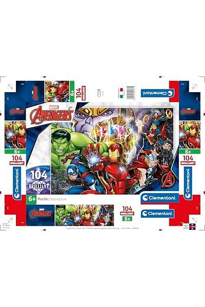 STOREMAX Jvnnastore - 104 Piece Brilliant Puzzle - Marvel Trendyfr 646268