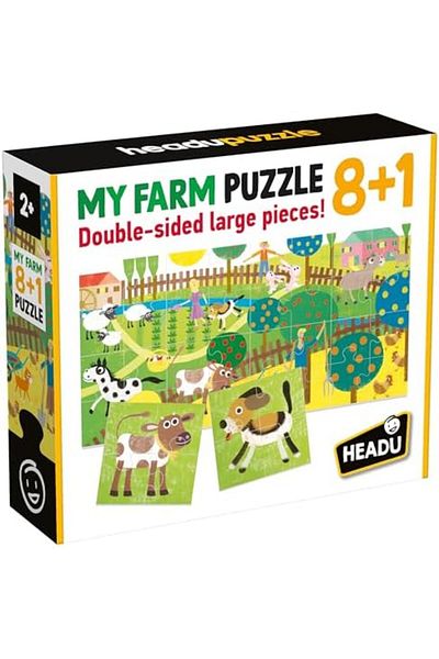 STOREMAX Bystoreby Puzzle 8+1 Farm (2-5 Years) It20867 Newdesing 646268