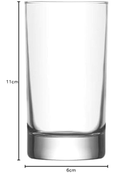 STOREMAX Ntwork Ada 6-Piece Coffee Side Water Glass Art 1087243