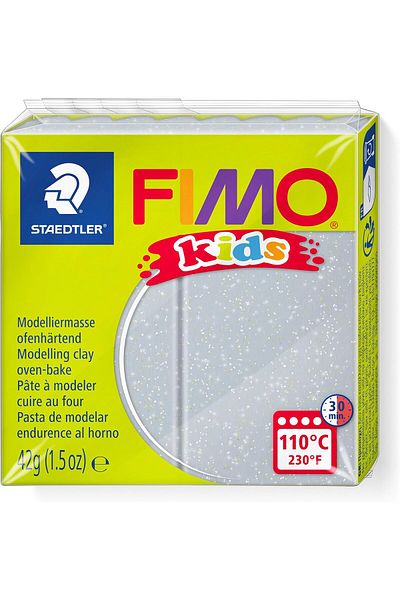 STOREMAX Modalist Kids Polymer Clay 42Gr. Glitter Silver New Pattern 1037685