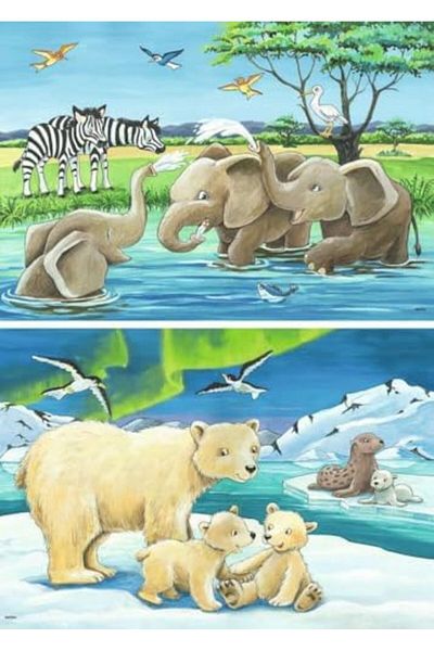 MCreative Chicshop 2X12P Puz Animal Puppies 1002192