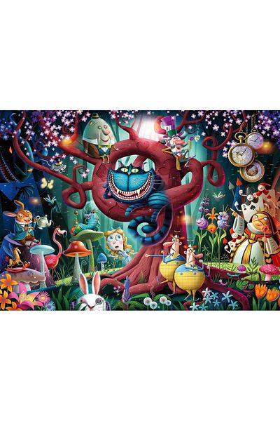 STOREMAX Bystoreby 1000P Puzzle Alice in Wonderland, Jigsaw Puzzle Newdesing 646268