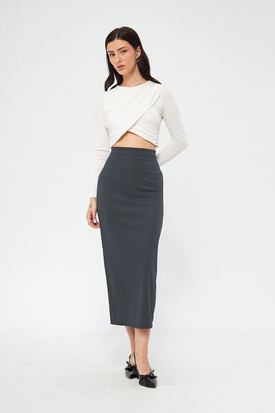 Rudaconcept Pencil Skirt, Stylish Pencil Skirt, Hijab Skirt, Business Skirt, Women's Gift, Long Skirt, Formal Skirt